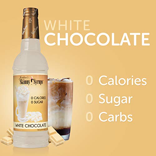 Jordans Skinny Syrups, White Chocolate Coffee Syrup, Sugar Free...