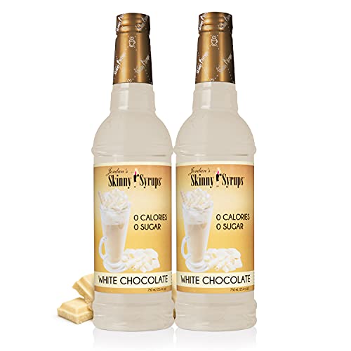 Jordans Skinny Syrups, White Chocolate Coffee Syrup, Sugar Free...