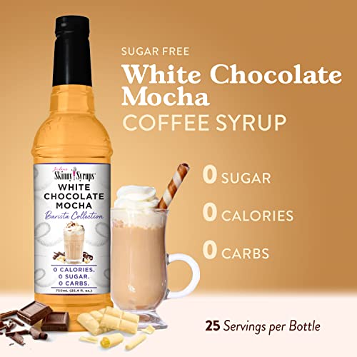 Jordans Skinny Syrups, White Chocolate Mocha Coffee Syrup, Suga...
