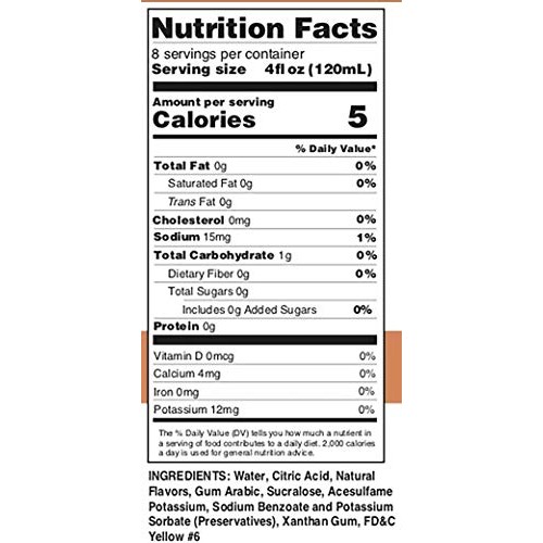 Skinny Mixes Cocktail Mix - Peach Bellini | Healthy Flavors With