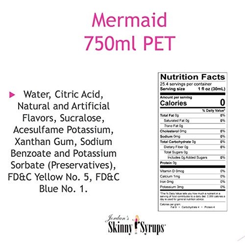 Jordans Skinny Syrups Ice Cream Collection Mermaid Jordans Skinny Syrups Ice Cream Collection Mermaid