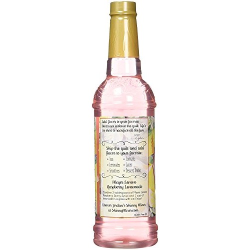 Jordans Skinny Syrups Meyer Lemon Raspberry