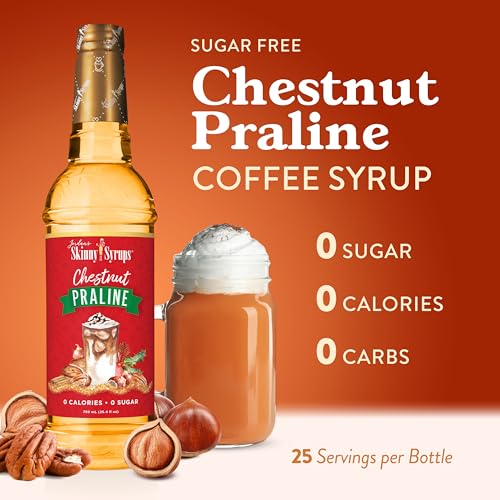 Jordans Skinny Syrups Sugar Free Coffee Syrup, Chestnut Praline...