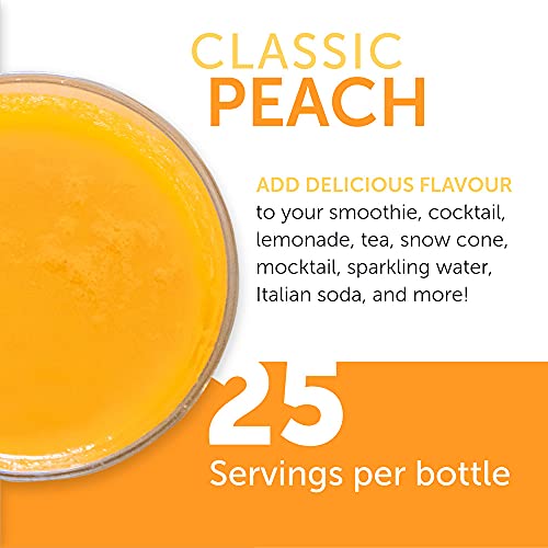 Peach-Jordans Skinny Gourmet Syrups Sugar Free