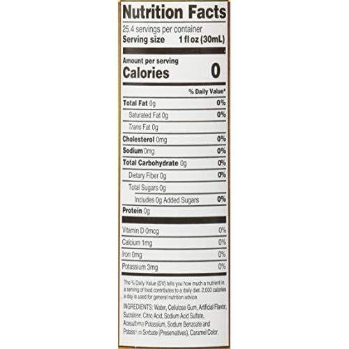 Jordans Skinny Gourmet Syrups Sugar Free, Vanilla, 25.4-Ounce