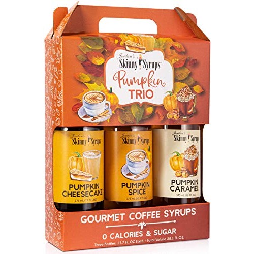 Jordans Sugar Free Skinny Syrups 3 Pack: Pumpkin Spice, Pumpkin
