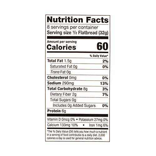 Josephs Low Carb Flax, Oat Bran &Amp; Whole Wheat Lavash Bread 3-P