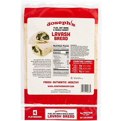 Combo Value Pack: Josephs Flax Oat Bran &Amp; Whole Wheat Reduc