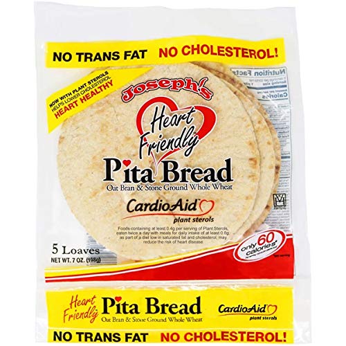 Heart Friendly Pita Bread With Plant Sterols Cardioaid Kosher Pa