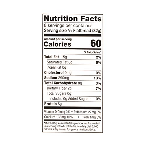 Josephs Lavash Bread Value 6-Pack, Flax Oat Bran And Whole Whea