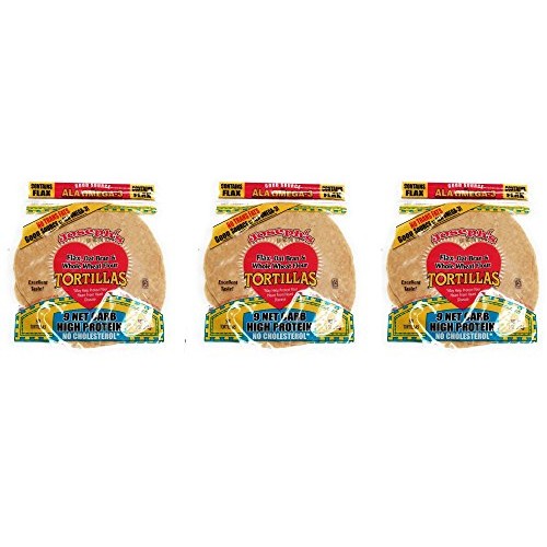 Value 3 Pack: Josephs Low Carb Tortillas, Flax, Oat Bran &Amp; Whol