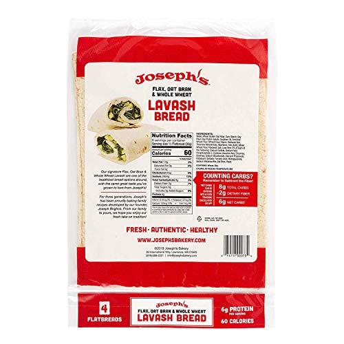 Value Bundle: Josephs Lavash Bread And Pita, Flax Oat Bran &Amp; Wh Value Bundle: Josephs Lavash Bread And Pita, Flax Oat Bran &Amp; Wh
