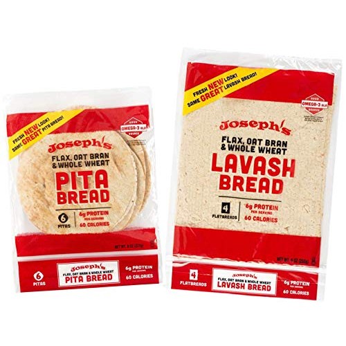 Value Bundle: Josephs Lavash Bread And Pita, Flax Oat Bran &Amp; Wh Value Bundle: Josephs Lavash Bread And Pita, Flax Oat Bran &Amp; Wh