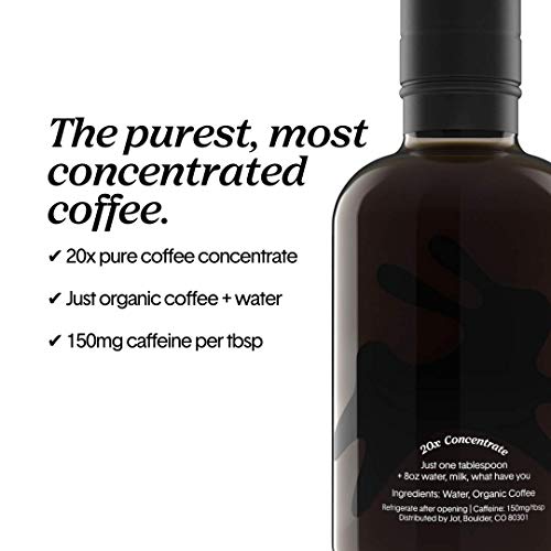 Jot Concentrated Coffee - 20X Stronger Than Regular Coffee Or Co
