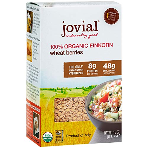 Jovial Organic Einkorn Wheat Berries, 16 Ounce - 12 Per Case.