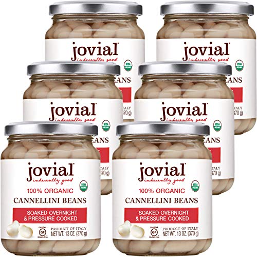 Jovial Cannellini Beans | Usda Organic Certified | Non-Gmo | Glu