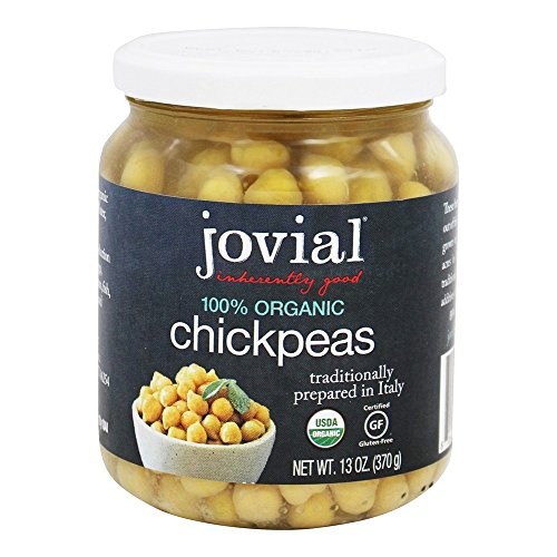 Jovial Chickpeas,Og1 13 Oz Pack Of 6