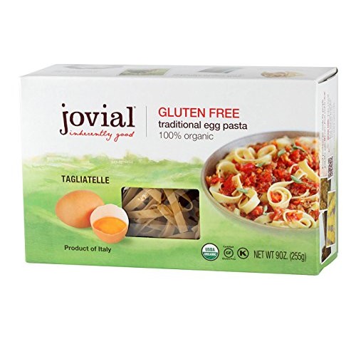 Jovial Foods Organic Gluten Free Traditional Egg Pasta, Egg Tagl