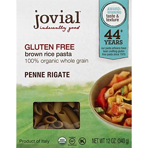 Jovial, Gluten Free, Brown Rice Pasta, 12 Oz