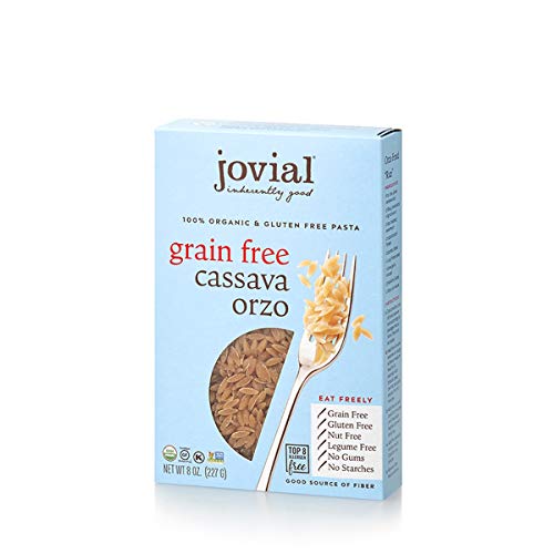 Jovial Grain-Free Cassava Orzo | Cassava Pasta | Paleo Pasta | G