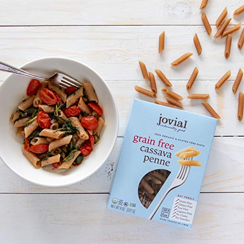 Jovial Grain-Free Cassava Penne Rigate | Cassava Pasta | Paleo P