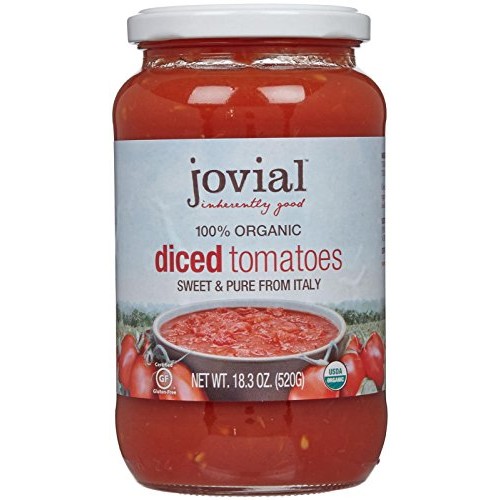 Jovial Organic Diced Tomatoes - 18.3 Oz - 6 Pack