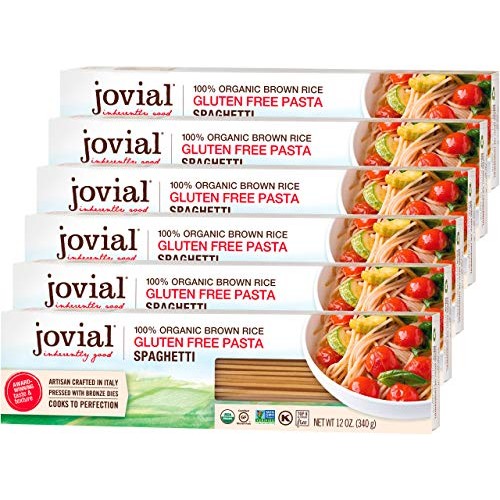 Jovial Spaghetti Gluten-Free Pasta | Whole Grain Brown Rice Spag