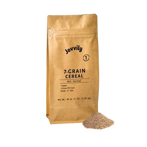 Jovvily 7 Grain Cereal - 3 Lb - Hot Cereal - Assorted Grains - S