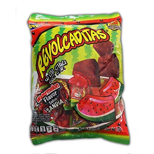 Jovy Revolcaditas With Chili Watermelon Flavor | 6Oz Bag | Mexic