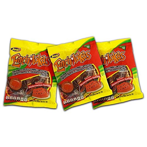Jovy Enchilokas Watermelon Flavor &Amp; Tamarind Covered Gummies Wit Jovy Enchilokas Watermelon Flavor &Amp; Tamarind Covered Gummies Wit