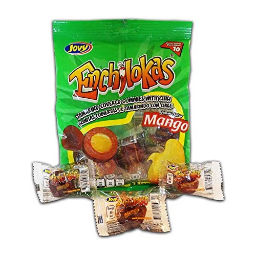Jovy Enchilokas Mango Flavored &Amp; Tamarind Covered Gummies With C