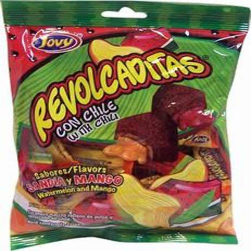Jovy Revolcaditas With Chili Watermelon &Amp; Mango Flavors | 6Oz Ba