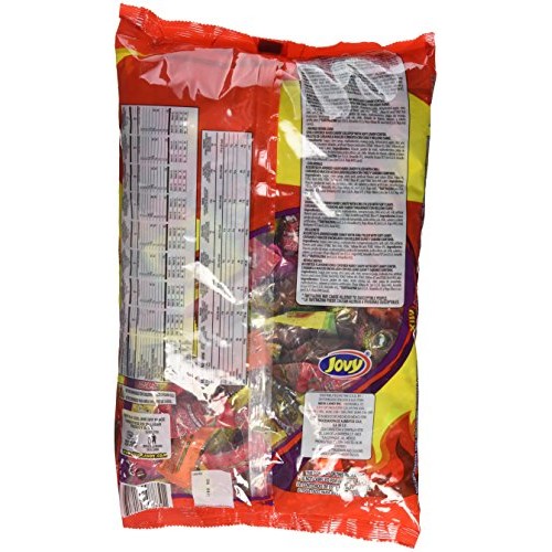 Jovy Revolcaditos Mix Assorted Flavored Candies With Chili| 5Lb