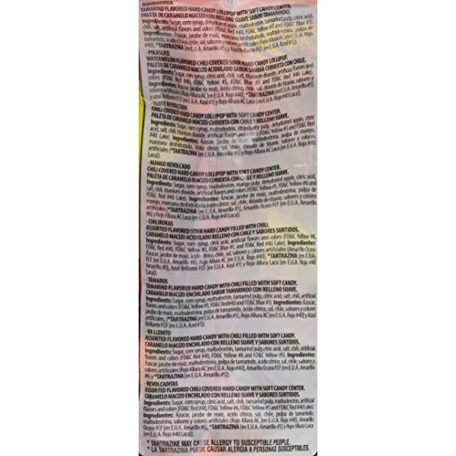 Jovy Revolcaditos Mix Assorted Flavored Candies With Chili| 5Lb