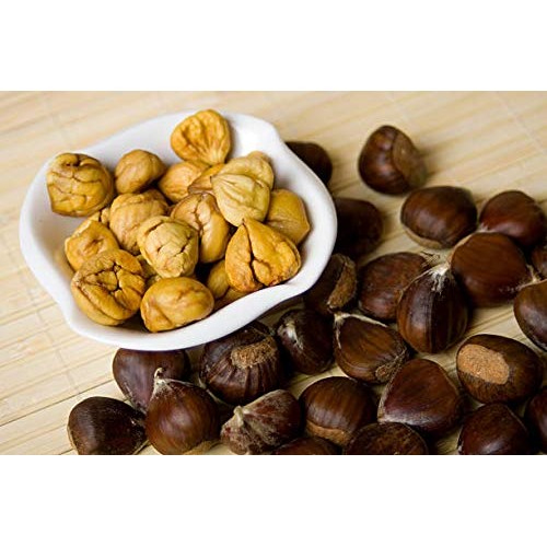 Joycie Organic Whole Roasted And Peeled Chestnuts 3.5-Ounce Bags