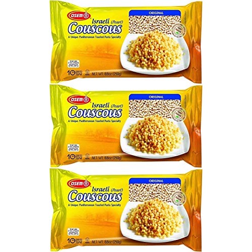 Osem Israeli Pearl Couscous, Original, 8.8 Ounce Box Pack Of 3,