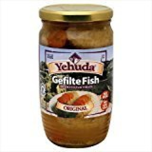 Yehuda Gefilte Fish Original No Msg No Egg Yolk 24 Oz. Pk Of 3.