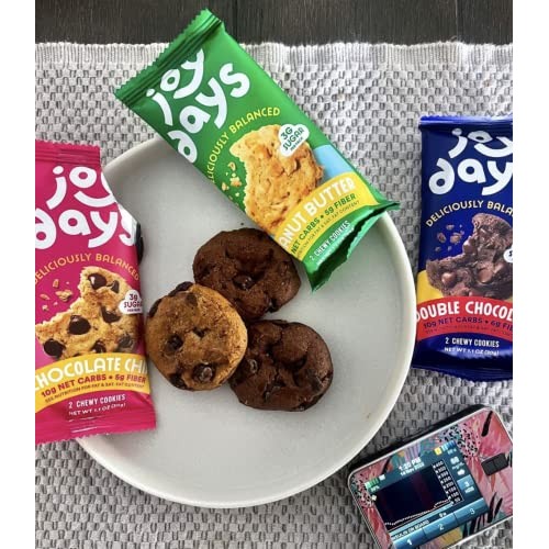Joydays Chewy Cookies Sampler Pack 6-Pack, 12 Cookies - Delici...