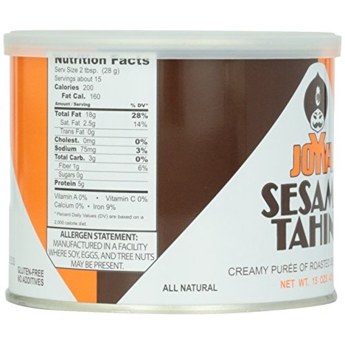 Joyva Roasted Sesame Tahini, 15 Oz