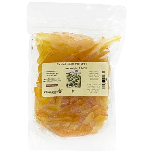 Olivenation Candied Orange Peel Slices 1 Lb 16 Oz.