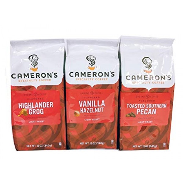 Camerons Specialty Coffee, Highlander Grog, Toasted Southern Pe...