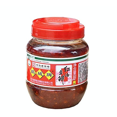 Sichuan Pixian Boad Bean Paste with Red Chili Oil - 17.6 oz 500...