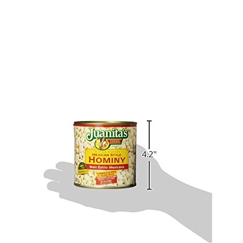 Juanitas Hominy Mexican Style, 25 Oz Packaging May Vary