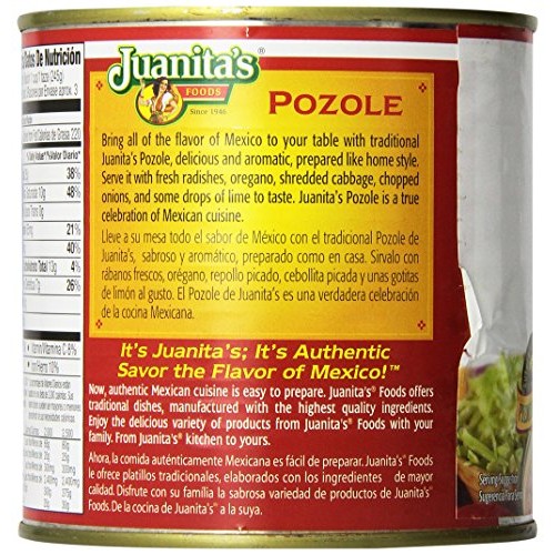 Juanitas Pozole, 25 Oz