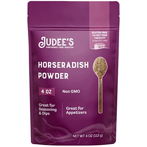 Judee’s Horseradish Powder 4 oz - Just One Ingredient - Powdered...