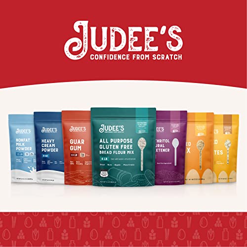 Judee’s Mozzarella Cheese Powder 11.25oz - 100% Non-GMO, Keto-Fr...
