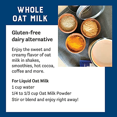 Judee’S Oat Milk Powder 1 Lb - Vegan, Non-Gmo, Soy-Free, Gluten-