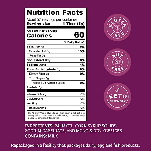 Judee’S Palm Oil Shortening Powder 1 Lb - Keto-Friendly And Kosh