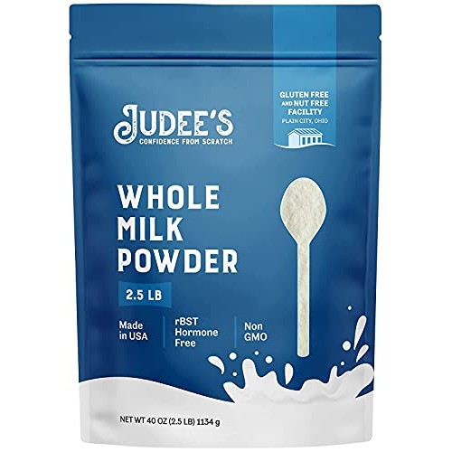 Judee’S Whole Milk Powder 2.5Lb 40Oz - 100% Non-Gmo, Rbst Horm