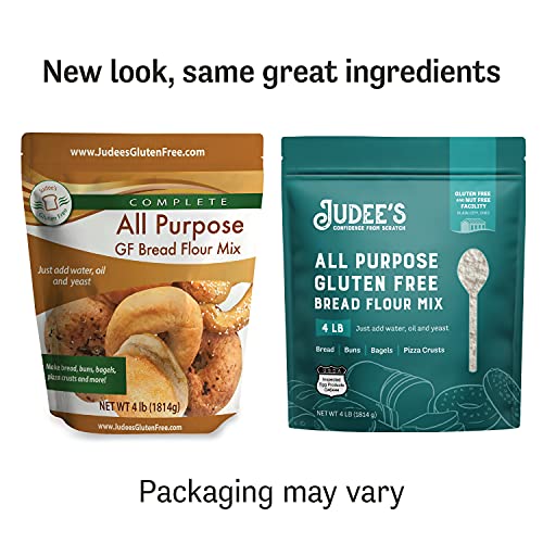 Judees All Purpose Gluten Free Bread Flour Mix - Make Bread, Pi